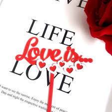 Cake creations cake design delicious desserts birthday cakes for women cake topper tutorial amazing wedding cakes cupcake cakes mini cakes cake decorating. Happy Valentine S Day Birthday Cake Topper Love Heart Gold Acrylic Cupcake Topper Cake Decorations Buy From 2 On Joom E Commerce Platform