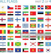 Vector set of all world flags arranged in alphabetical order isolated on white background. Full Collection Of World Flags In Alphabetical Order All World Flags Flags Of The World Flag