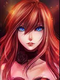 Tsumugi, also known as mugi, is probably one of the sweetest and most gentle female anime characters ever. Hair Red Anime Female Character Design 32 Trendy Ideas Anime Red Hair Anime Female Character Design Red Hair Blue Eyes