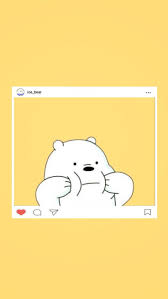 Ice Bear Webarebears Icebear Wallpaper Lockscreen Background Click Here To Download Cute Wallpaper Ice Be Gambar Lucu Ilustrasi Lucu Beruang Kutub