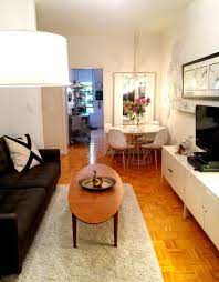 Melissa S Railroad Apartment Small Cool Small Apartment Therapy Apartment Therapy Small Spaces Small Space Living Room