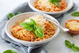«mm mm mm.angel hair marinara with two meatballs yes, please! Angel Hair Pomodoro Five Minute Pasta Zen Spice