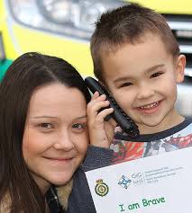 Mummy's just done a fit again': Welshpool five-year-old makes vital phone  call