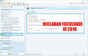Como declarar investimentos no imposto de renda 2019. Imposto De Renda Faculdade 2020 Declarar Duvidas Em 2020