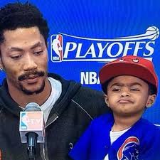 The Bulls may have lost to the Cavaliers, but Derrick Rose's son won the  Internet
