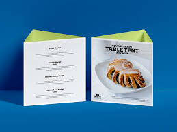 Free Modern Branding Table Tent Mockup Design Mockup Planet In 2020 Table Tents Mockup Design Modern Branding