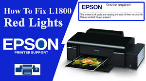 Este arquivo contém o driver do produto. Epson L1800 Resetter Service Required By Epson Printers