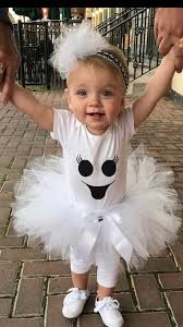 Baby Girl Ghost Costume Ghost Tutu Outfit Baby Girl Etsy Halloween Costume Toddler Girl Baby First Halloween Costume Baby Costumes Girl