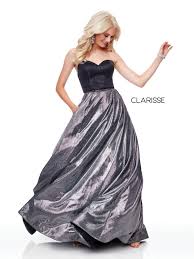 Clarisse Dress 3710 Two Toned Strapless Prom Dress Prom 2019