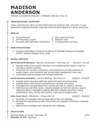 Resume formats and preferences change over time, but certain qualifications will always be valuable in business and administration jobs, including attention to detail, communication skills, grace under pressure, and ability to work as a member of a team.it's also important to get a sense of the job requirements and company culture at the organization. Executive Assistant Resume Template Professional Administrative Hudsonradc