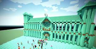 Find a diamond chest plate, diamond hoe, and more in this mansion. Diamond Mansion Mansions Fun Fun Slide