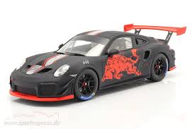 The tweaked gt2 rs completed its 'ring run in 6 minutes 40.33 seconds, at an average speed of 116mph, in the hands of racing driver and porsche. Porsche 911 Gt2 Rs Clubsport Red Bull 2019 Black Red 18s514 Ean 9580006475145