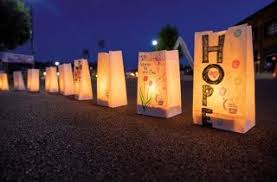 Everything you need to promote advocacy activities at your relay for life event. American Cancer Society Relay For Life Drive Thru Luminaria Ceremony Oct 11