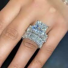 Pin By Christiana Dowds Dillon On Spoiled In 2020 Big Wedding Rings Wedding Rings Dream Wedding Ring