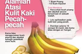 Salah satunya adalah meningkatkan mood. Kulit Kakimu Pecah Pecah Cukup Atasi Dengan Buah Pisang Dan Alpukat