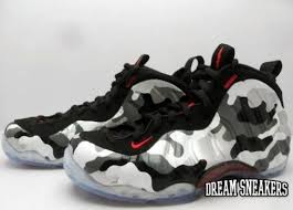 Black And White Foams Camo Foams Nike Nike Foamposite Nike Air