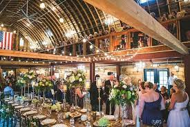 Rustic Elegant Indoor Barn Wedding Reception John P Furber Farm Cottage Grove Mn Farm Wedding Venue Minneapolis Wedding Venue Farm Wedding