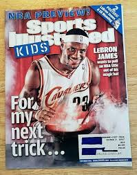 Sports Illustrated Kids Magazine Nov 2006 Vol 18 No 11 LeBron James Eli  Manning