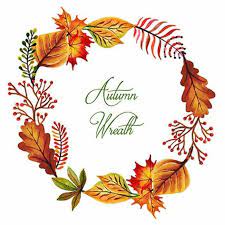 Pin By Anavi On Flavors Of Fall Decor Fall Watercolor Wreath Watercolor Wreath Drawing