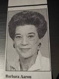 Barbara Anne Martin Aaron (1933-1996)