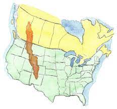 The Rockies In World Map Rocky Mountain Nature Facts - Jake's Nature Blog