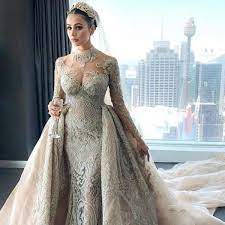Arabic Luxury Mermaid Wedding With Train Sonocouture Bridal Dresses Wedding Dresses Dream Wedding Dresses