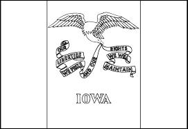 You can find more free geography printables on my geography pinterest board. Iowa State Flag