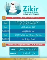 Salat tarawih atau taraweh adalah shalat sunnat malam yang dikerjakan pada bulan masyarakat di indonesia sering melakukan sholat sunah ini pada saat setelah sholat baca juga : Panduan Solat Tarawih Ringkas Beserta Zikir Doa Pdf