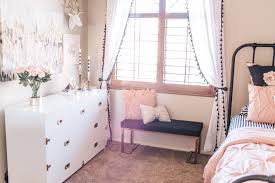 Pink Black And Gold Bedroom Ideas Blushing Girls Room Project Nursery Pink Bedroom Decor Black Gold Bedroom Pink Girl Room