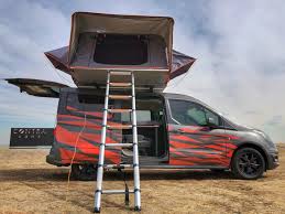 It's small, boxy, and perfect for a tiny conversion. Ford Tourneo Connect Camper Conversion