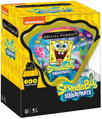This is the second episode with spongebob's name in it. Amazon Com Trivial Pursuit Spongebob Squarepants Quickplay Edition Trivia Game Questions From Nickelodeon S Spongebob Squarepants 600 Questions Die In Travel Container Officially Licensed Spongebob Game Toys Games