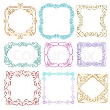 Photographs provide us with a great way to preserve and display treasured memories, and framing pictures allows photographs to be decorative, too. Cute Photo Frames Set Kids Style Stock Vector Colourbox
