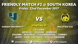 Approximate area of south korea: Fa Malaysia On Twitter Friendly Match 22nd December 2017 Honam University Vs Malaysia U 23 Mokpo International Football Center South Korea 2 30 Pm 1 30 Pm Malaysia Time Starting Eleven Syihan Adib C