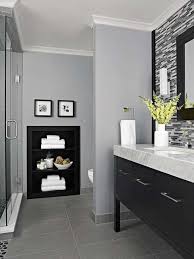 A vintage wall sink vanity and a stainless steel rolling table look thoughtfully placed against a black. 10 Best Paint Colors For Small Bathroom With No Windows Decor Home Ideas Small Bathroom Colors Small Bathroom Paint Colors Small Bathroom Paint