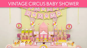 Carnival circus decorations,circus carnival party gift bags,cut circus animals design goodie,paper treat bag for carnival circus baby shower kids themed birthday party favor supplies 18 pack 4.0 out of 5 stars 4 Vintage Circus Baby Shower Ideas Vintage Circus S32 Youtube