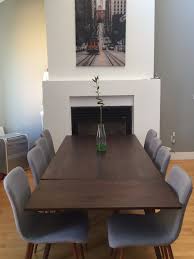 I was waiting for my savis chairs to complete my dinning room. Ryan T On Twitter Ourarticle Love My New Seno Walnut Extension Dining Table
