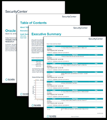 Oracle Audit Results Sc Report Template Tenable Throughout Security Audit Report Template En 2020