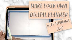 How to make a digital planner in keynote. Make Your Own Digital Planner Using Keynote For Your Ipad With Turnable Tabs Youtube