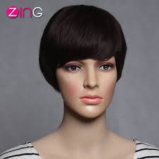 Jika sudah maka saatnya untuk mencari. Zing Produk Rambut Gaya Rambut Sintetis Wig Hitam Untuk Potongan Rambut Wig Rambut Pendek Lucu Pendek Pelo Alami Potongan Rambut Pendek Wanita Wig Air Product For Old Peoplewig Hair Products Aliexpress
