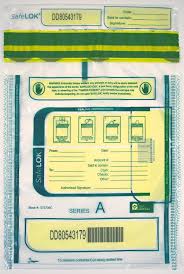 Safelok 9 X 12 Security Deposit Bag Item Number G73709 Bag Size 9 X 12 Press2lok Closure Simply Press And It S Close Deposit Bags Micro Print Deposit