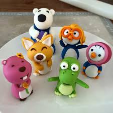 Pororo Friends Cake Toppers By Butter Home Bakery Friends Cake Home Bakery Custom Cakes