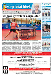 She also competed at the 2008. Varpalotai Hirek 2018 11 23 By Maraton Lapcsoport Kft Issuu
