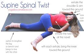 How To Do Supine Spinal Twist Yogabycandace Twist Yoga Yoga Poses Yoga Benefits
