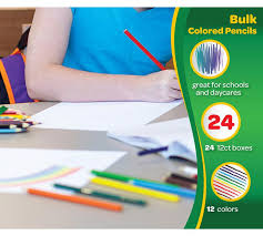 View all product details & specifications. 24 Box Classpack Of 12 Count Long Colored Pencils Crayola