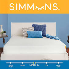 With four unique layers of. Simmons 8 Medium Gel Memory Foam Mattress