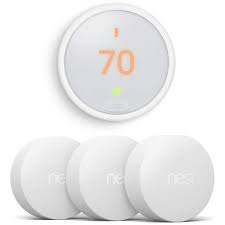 Nest thermostat connectors wiring diagrams: Google Nest Thermostat E White T4000es W 3 Nest Temperature Sensors T5000sf Amazon Com Industrial Scientific