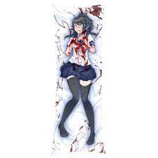Yandere Chan Body Pillow Case Body Pillow Anime Body Pillow Yandere
