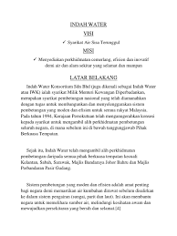 ˈdʒohor ˈbahru) is the capital of the state of johor, malaysia. Indah Water