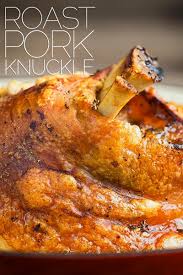 Beer Roasted Crispy Pork Knuckle Recipe Pork Knuckle Pork Shanks Recipe Roast Pork Knuckle