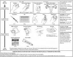Birth Control And Pull Out Method Together Flow Chart Showing The Effectiveness Of Contraceptive Methods Ranging From Least Effective To Most Effecti Contraception Contraception Methods Family Planning
